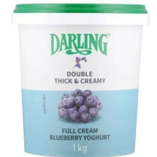 Darling Blueberry Full Cream Yoghurt 500g