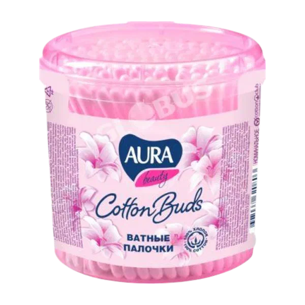 Палочки ватн Aura 200шт пак