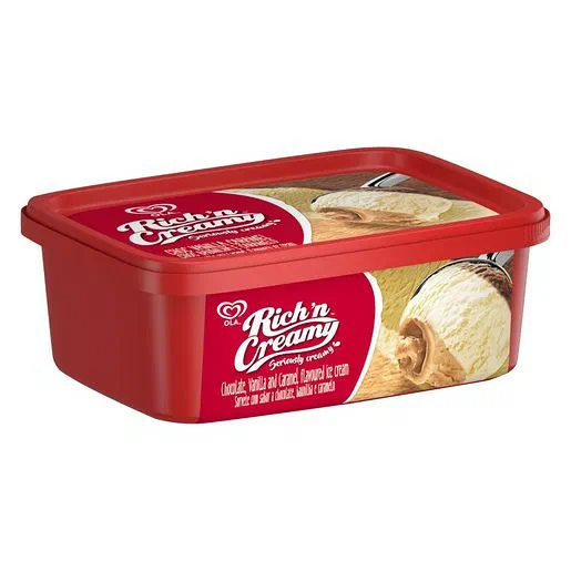 Ola Rich 'n Creamy Choc, Vanilla & Caramel 1.8l