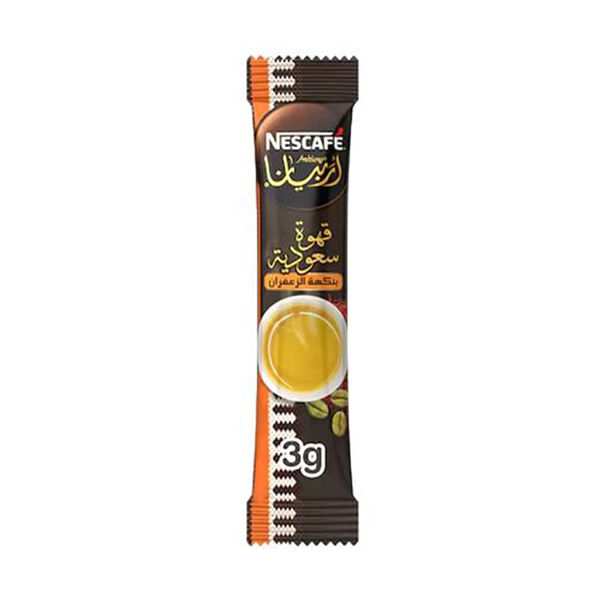 Nescafe Arabiana Saudi Coffee Saffron 3Gm