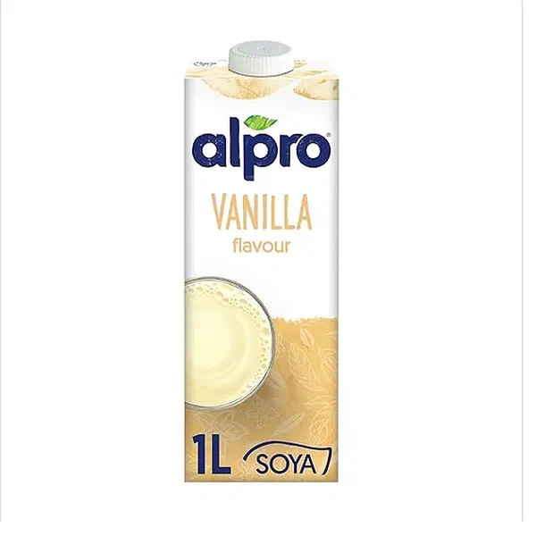 ALPRO SOYA VANILLA FLVR 1LTR - VANILLA SOYA PLANT BASED MILK