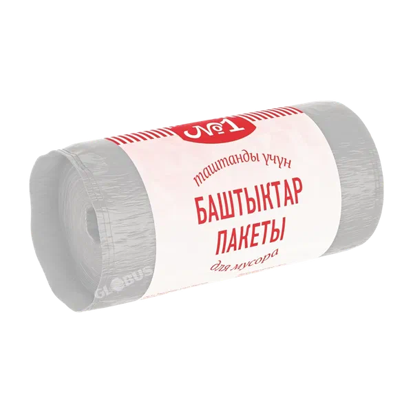 Пакеты д/мусора №1 60л 20шт PL1