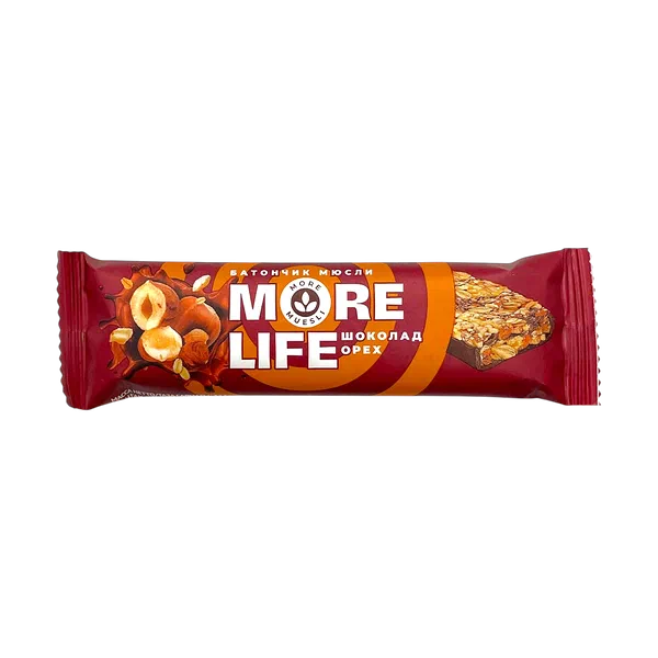 More Life мюсли жаңгак батончиги 32г