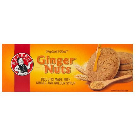 Bakers Ginger Nuts Biscuits 190g