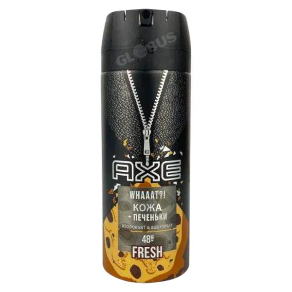 Дезодорант UN Axe Leather Cookies спрей муж 150мл