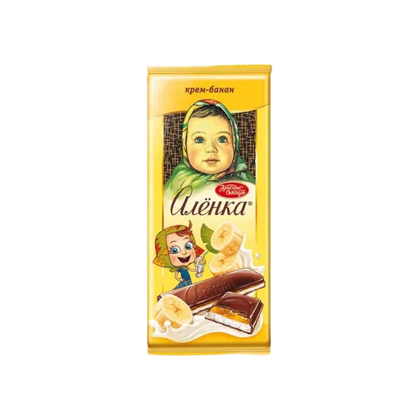Аленка крем банан шок.87г