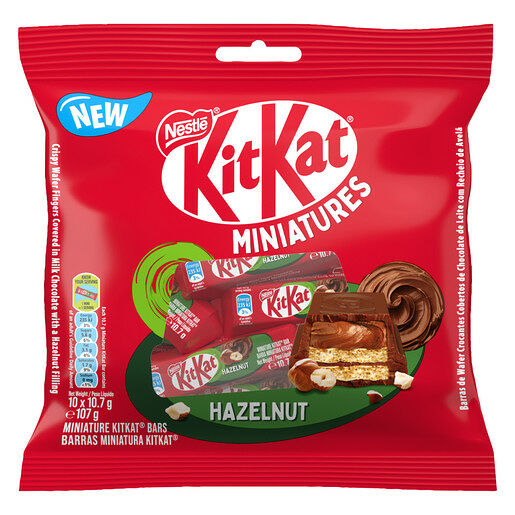 Kitkat Hazelnut Miniatures  107g