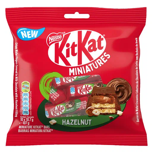 Kitkat Hazelnut Miniatures 107g