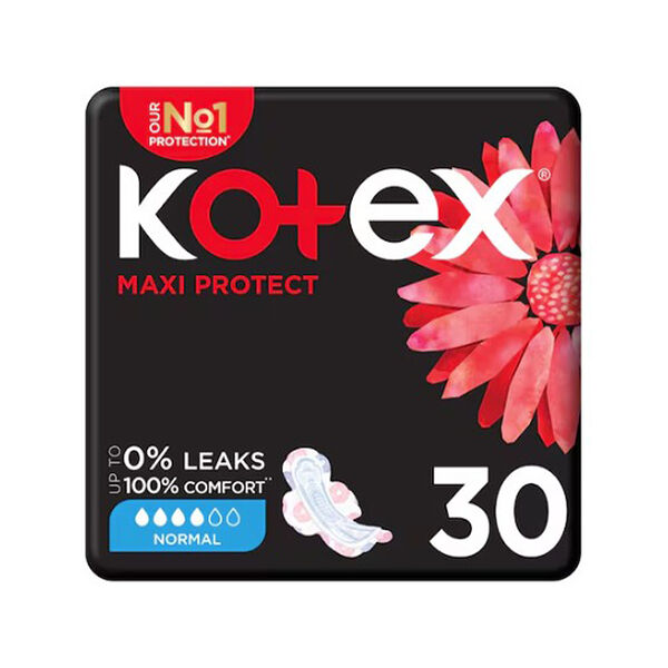 Kotex Maxi Pads Normal+Wings 30'S