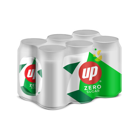 7 Up Zero Sugar Can 360Ml X 6