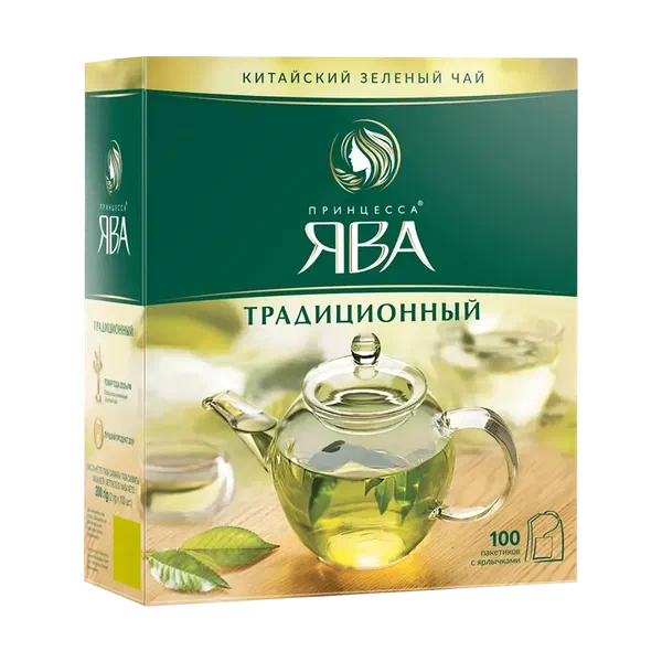 Чай Принцесса Ява зел 100пак