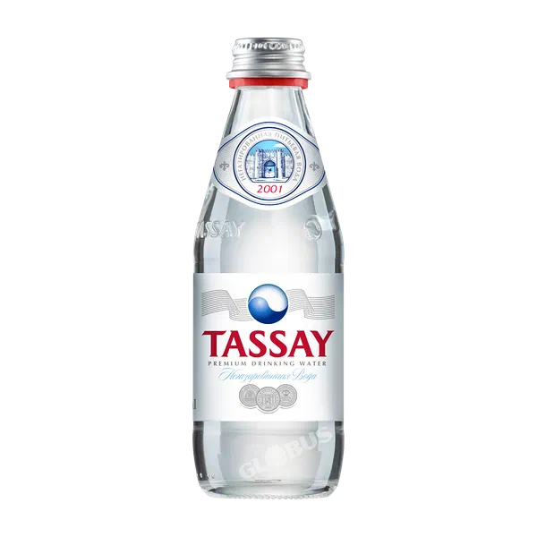 Вода Tassay стол б/газ 0,25л ст/б Казахстан 12