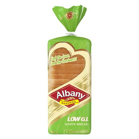 Albany Superior Low Gi White Bread 700g