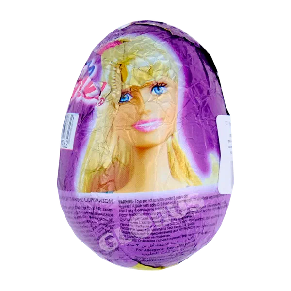 Шоколадное яйцо Barbie 25г