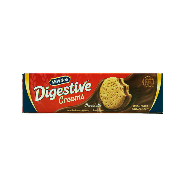 Mcvities Digestive Creams Choc 100Gm