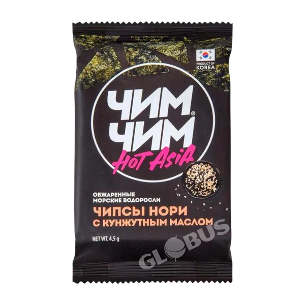 Водоросли морские Чим-Чим Нори кунжут 4,5г