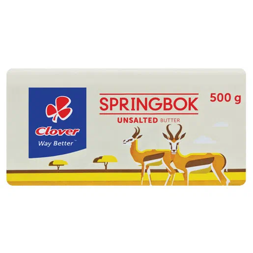 Springbok Unsalted Butter 500g