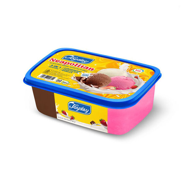 Joyday Neapolitan Strawberry Choco Vanilla 350Ml