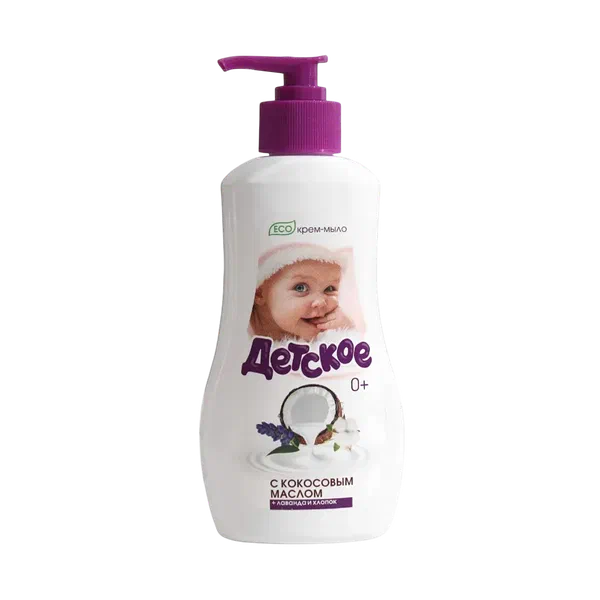 ЭКО кокос лаванда пахта кошулган балдар самыны 280гр