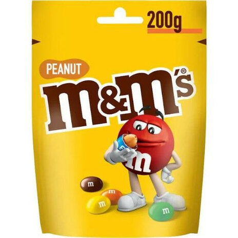 M&M's Peanut Choc Coated 200g