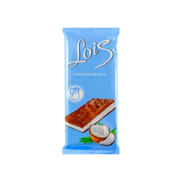 Lois кокос нуга мн шоколады 80г Невский Кондитер