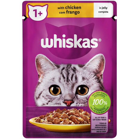 Whiskas Chicken in Jelly 85g