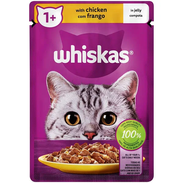 Whiskas Chicken in Jelly 85g