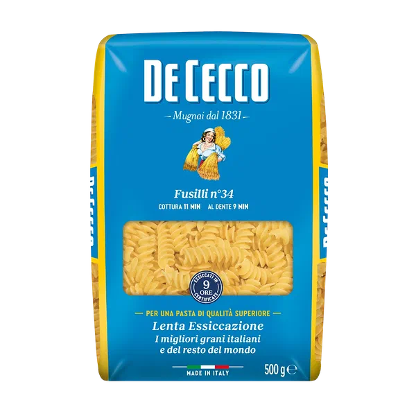 Макароны De Cecco Фузилли №34 500г