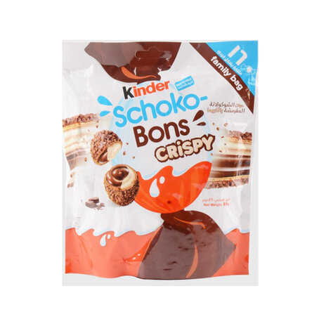 Kinder Schoko Bons Crspy T16 89 Gm