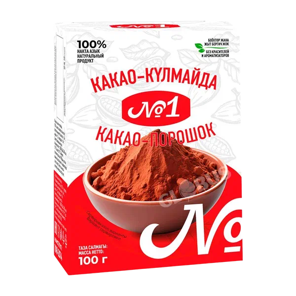 №1 какао кулмайдасы 100г кор