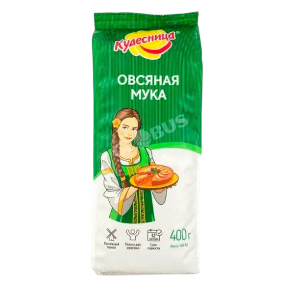 Мука Кудесница овсянная 400г
