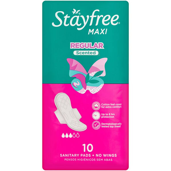 Stayfree Pink Wings Scent 10s
