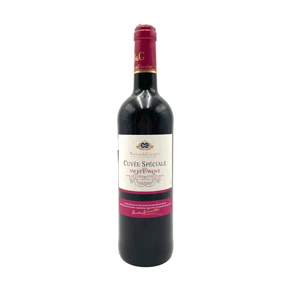 Вино Cuvée Spéciale сладкий крас 0,75л ст/б B&G Франция 12