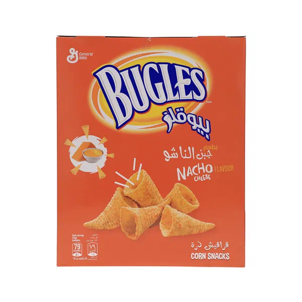 BUGLES NACHO CHEESE CORN SNACKS 12-PACK VALUE SET
