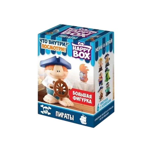 HAPPY BOX Пираты оюнчук м-н 18г момпосуй