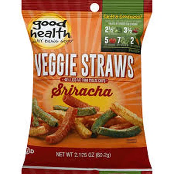 CODE9 VEGGIE STRAW SRIRACHA 113G - SRIRACHA VEGGIE STRAWS