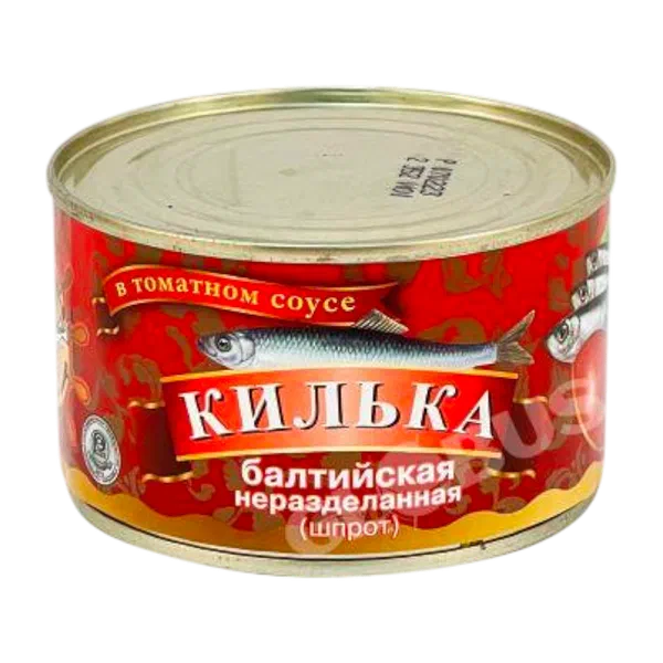 Русский рыбный мир касп. томат чыгындагы килька 240г ж/б