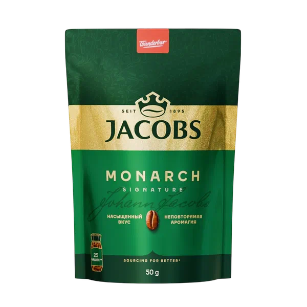 Jacobs Monarch эриме кофеси 50г д/п