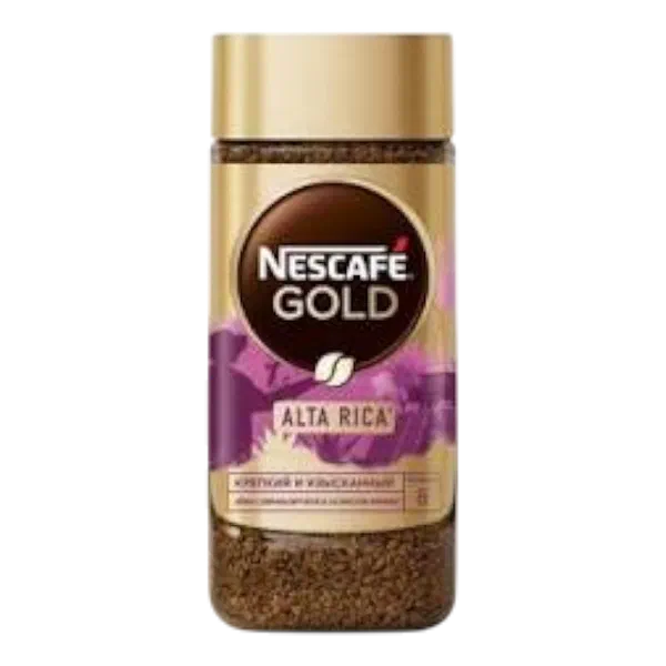 Nescafe Gold Alta Rica эритме кофеси 85г ст/б