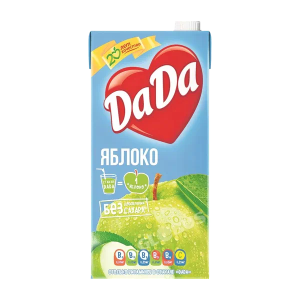 Нектар Da-Da яблоко 1,9л т/п RG Brands Казахстан 6