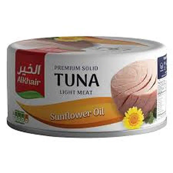 AL KHAIR SOLID WHITE TUNA IN SPRING WATER 185G