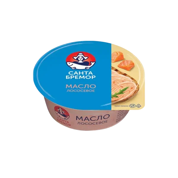 Масло лососевое Санта Бремор Бутербродное 100г п/б
