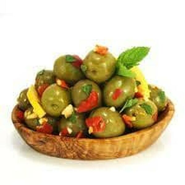 Morocco Green Olives With Chilli
