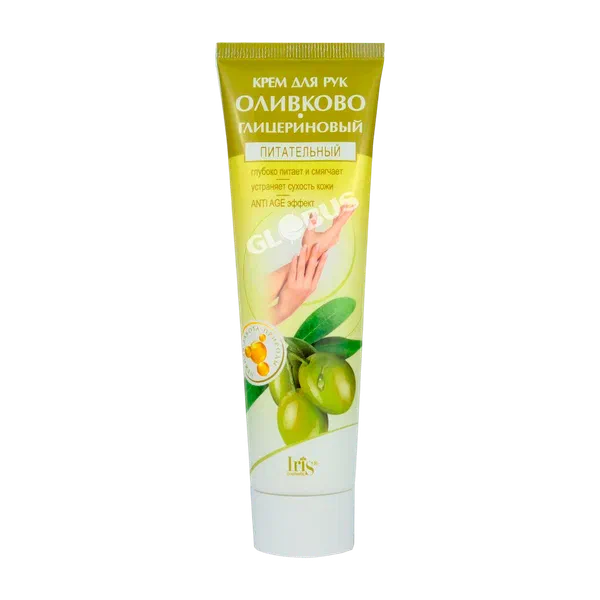 Крем д/рук Iris оливково-глицерин питат. 100мл