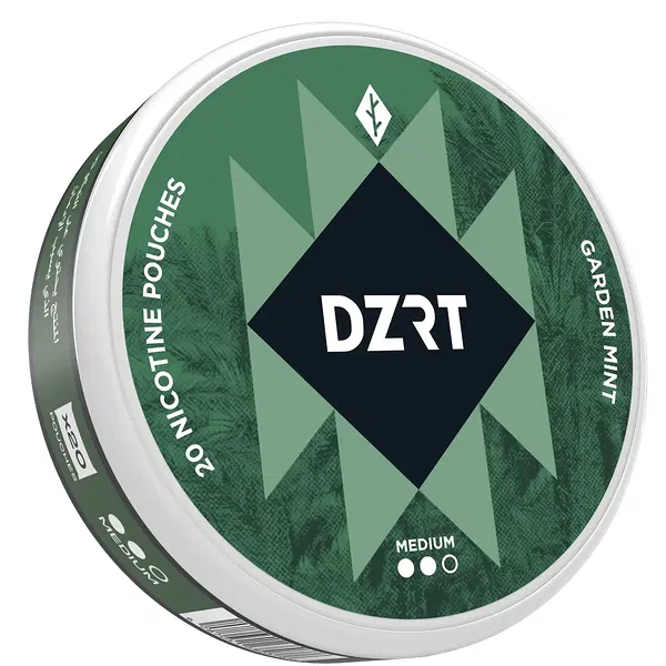 DZRT MINT FUSION HIGH-INTENSITY 6MG NICOTINE POUCHES 20-PIECE