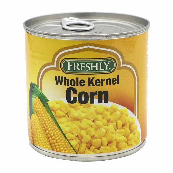 FRESHLY WHOLE KERNEL SWEET CORN PREMIUM LARGE CAN 340G