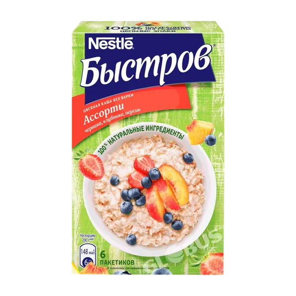 Каша Быстров ассорти клуб/перс/черн 240г