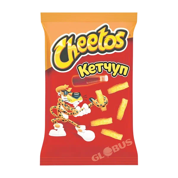 Кукурузные палочки Читос Кетчуп 85г п/п Фрито Лей Россия 16