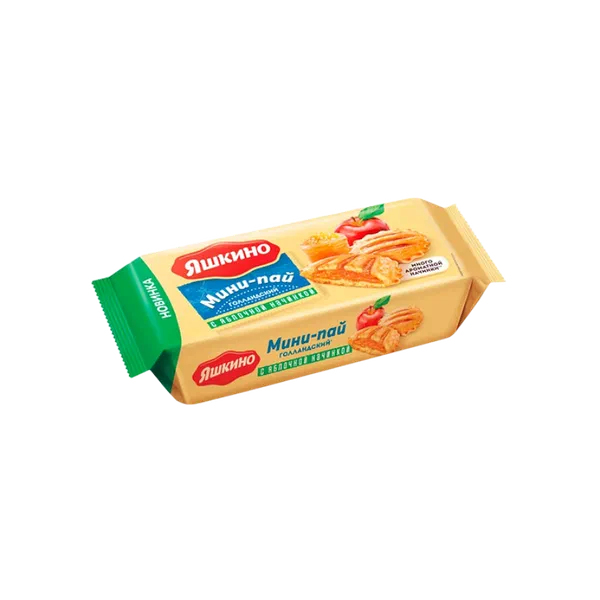 Печенье Яшкино Мини пай яблоко 180г KDV