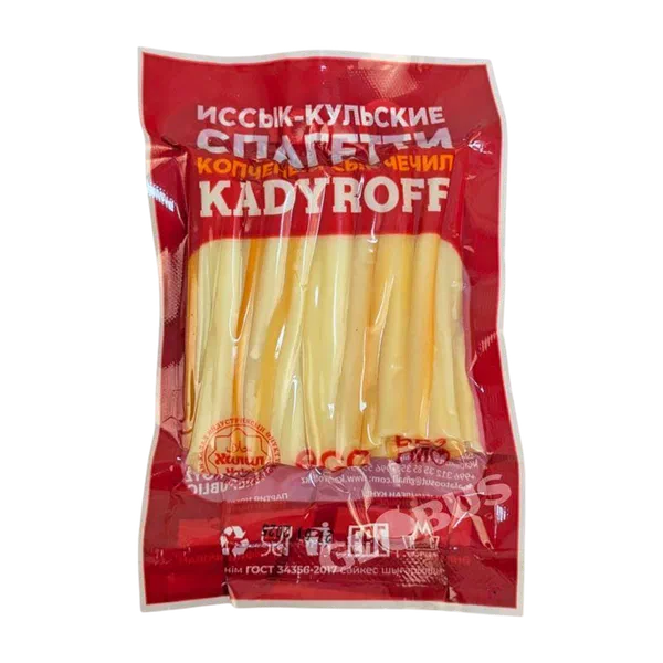 QADYR Иссык-Кульский чечил спагетти сыры салм